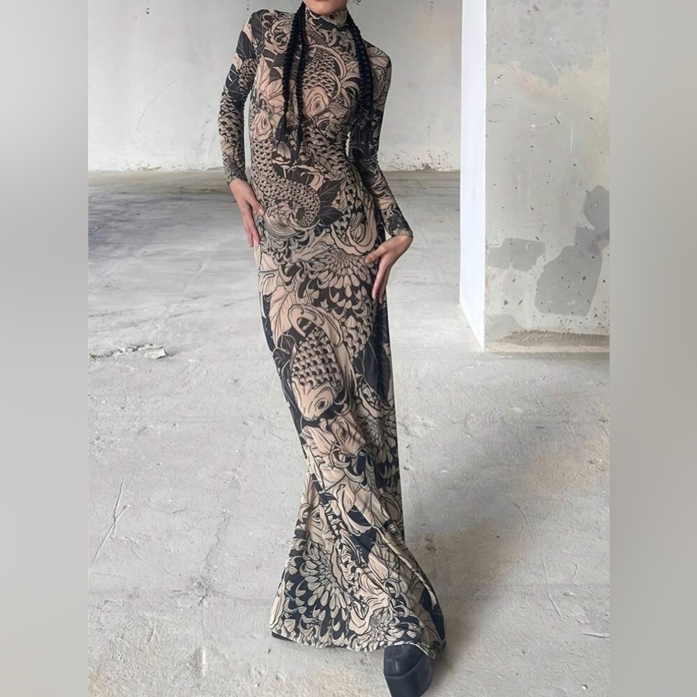 NWT Sheer dress